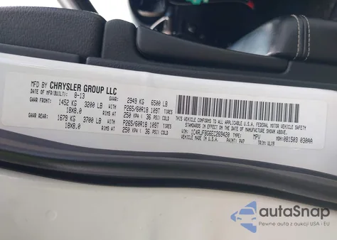 2014 Jeep Grand Cherokee Limited z USA, uszkodzony, nr VIN 1C4RJFBG6EC269420